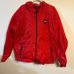 NWT The North Face Crosswinds Jacket - red XXL